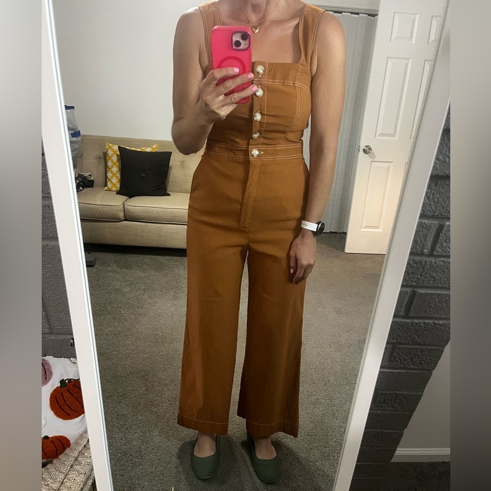Anthropologie - NWT Jumpsuit by MAUVE size 10 - Picture 2 of 4